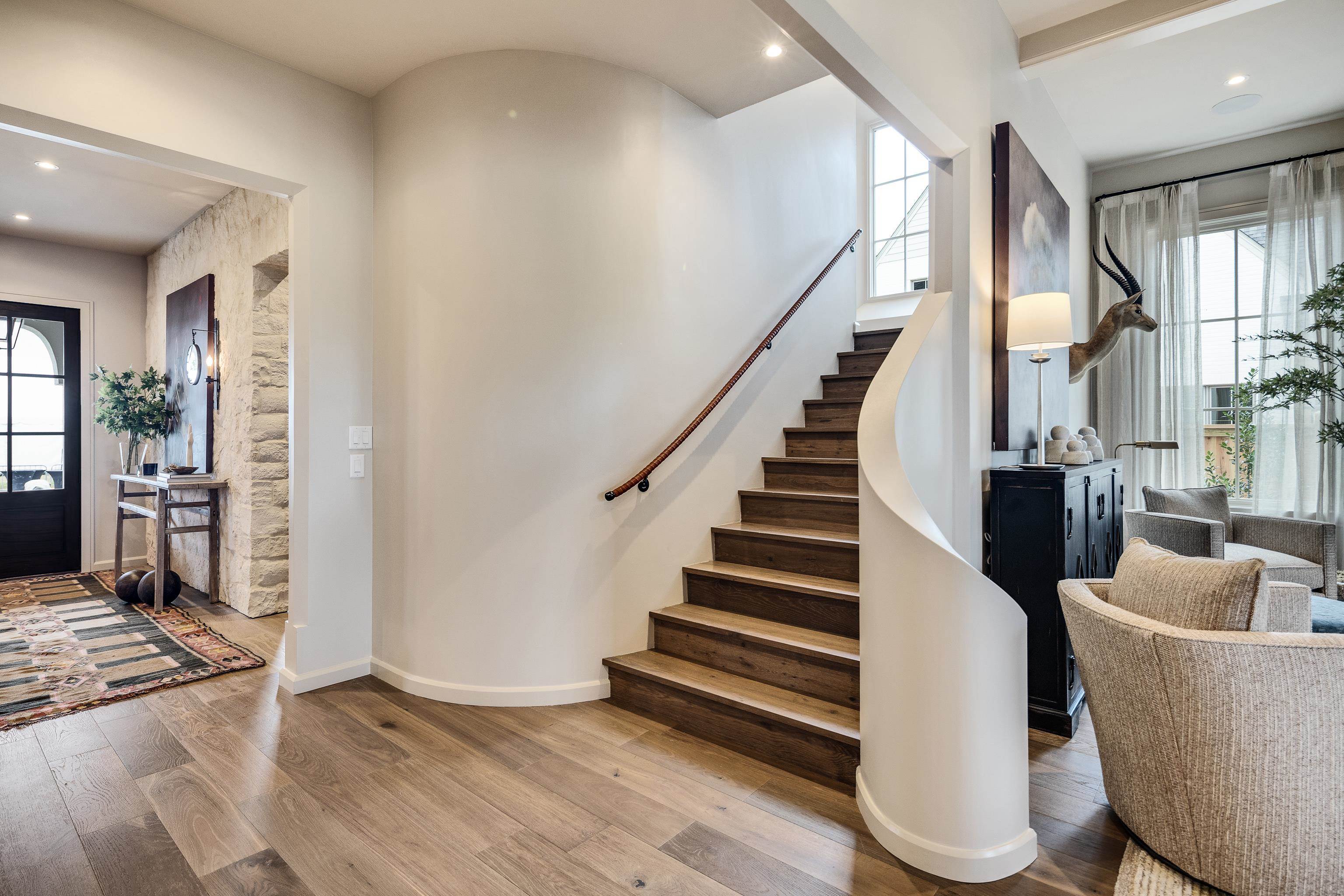 3310 Hidden Creek Loop Collierville, TN 38017 - Photo 3 of 40 a view of an entryway with wooden floor and windows