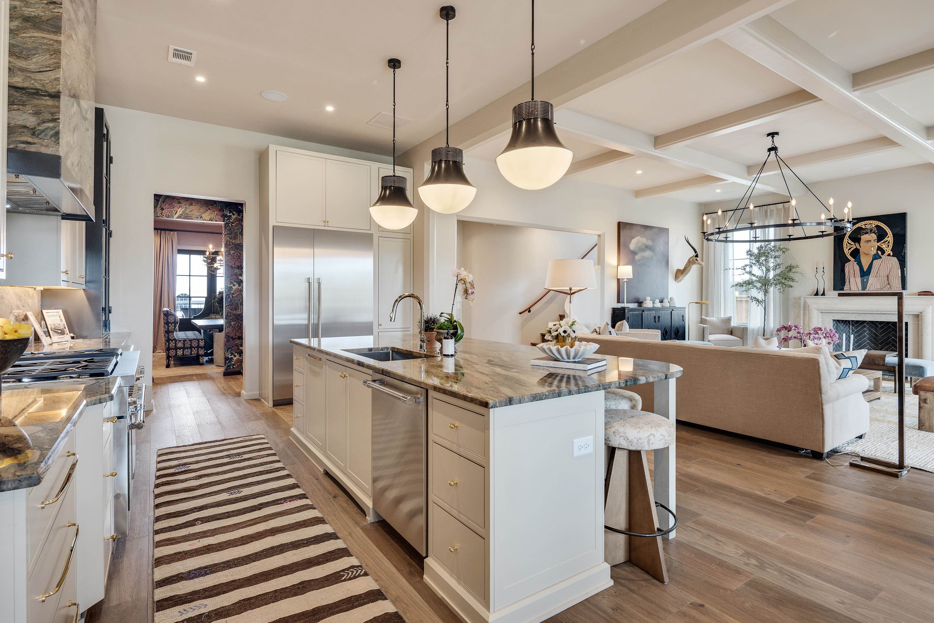 3310 Hidden Creek Loop Collierville, TN 38017 - Photo 40 of 40 a large kitchen with cabinets a sink a window and stainless steel appliances