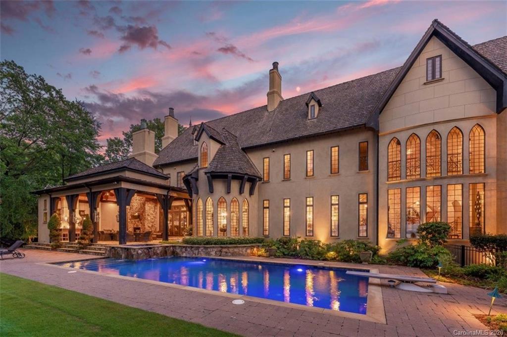 16505 Jetton Road Cornelius, NC 28031 - Photo 47 of 48 a front view of house with yard and outdoor seating
