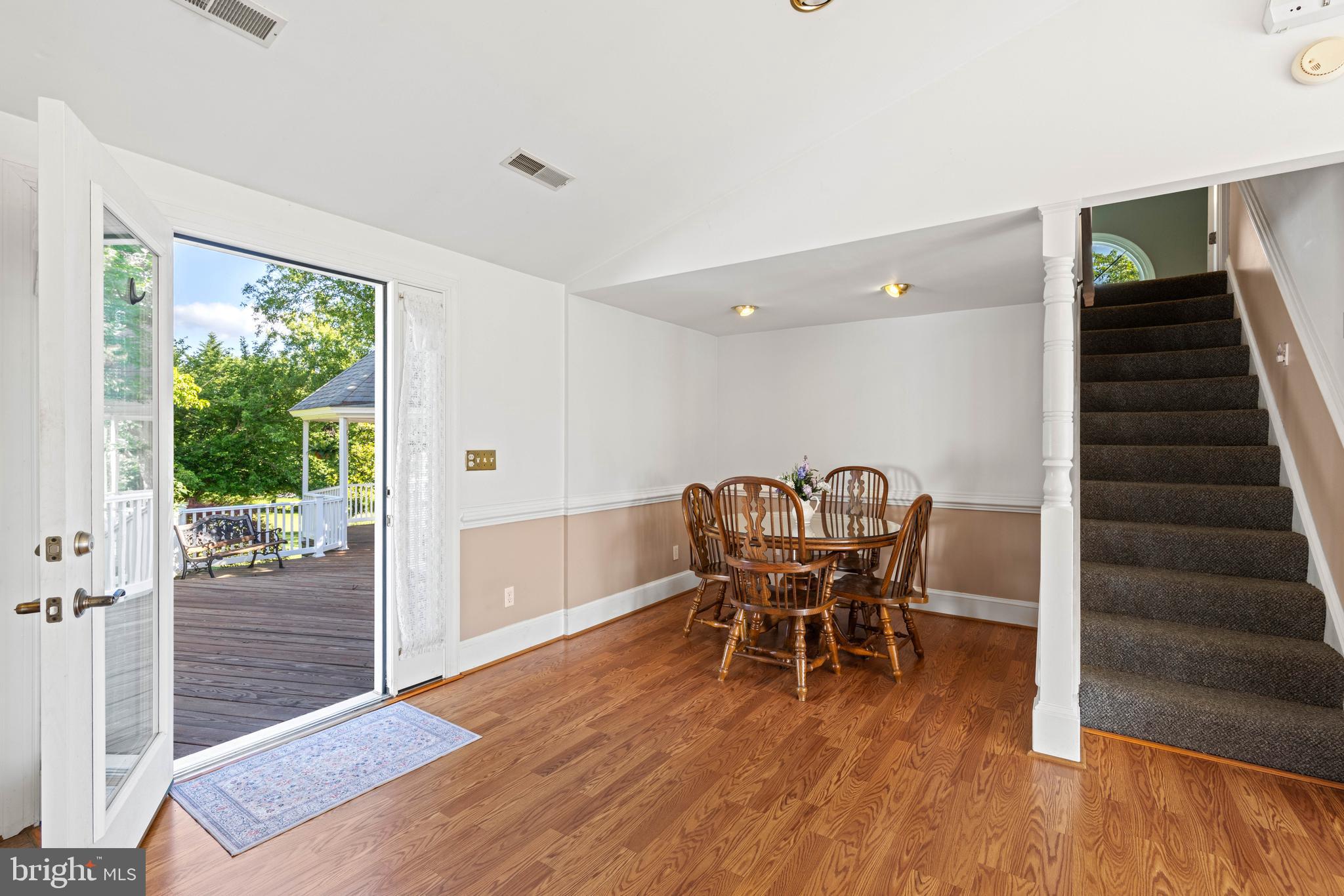 650 Yowell Drive Culpeper, VA 22701 - Photo 10 of 65 a dining room with furniture and wooden floor