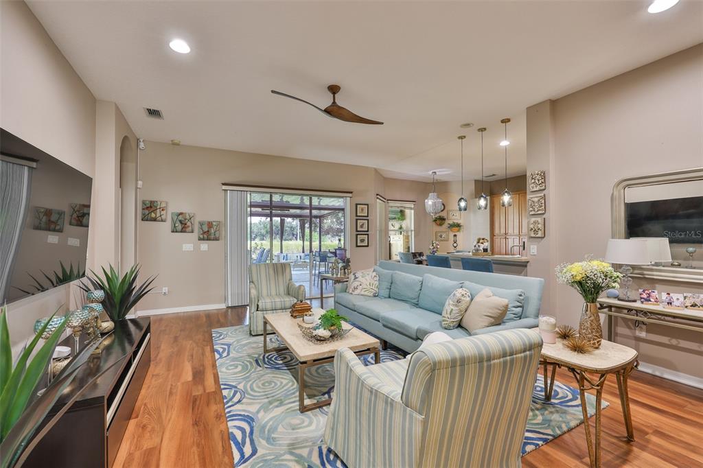 1204 Facet View Way Valrico, FL 33594 - Photo 28 of 59 a living room with furniture and a flat screen tv