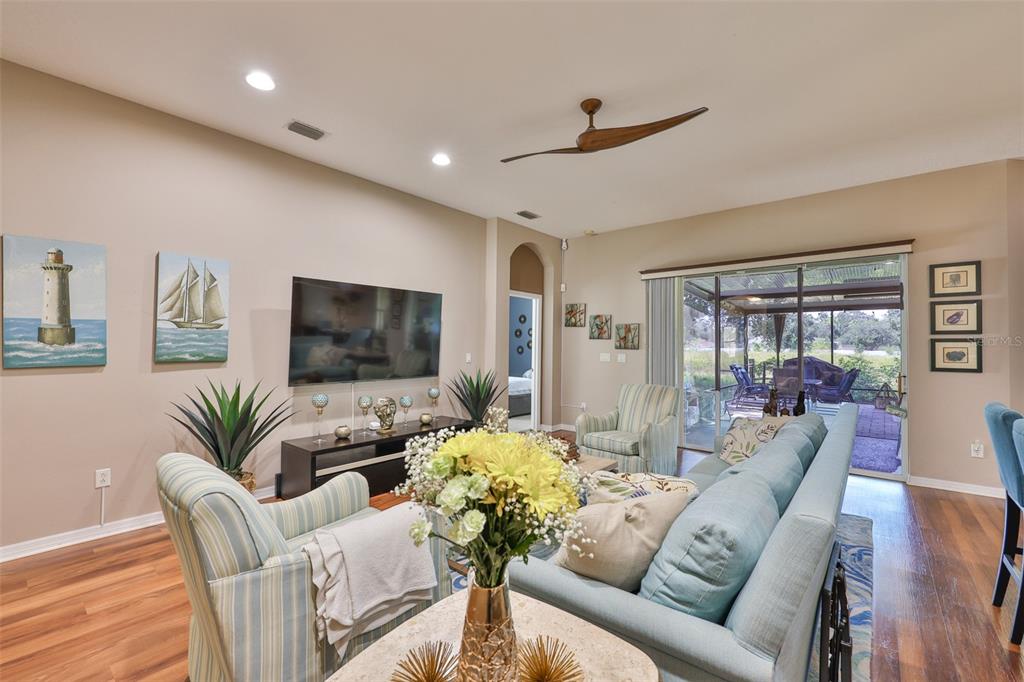1204 Facet View Way Valrico, FL 33594 - Photo 29 of 59 a living room with furniture and a flat screen tv