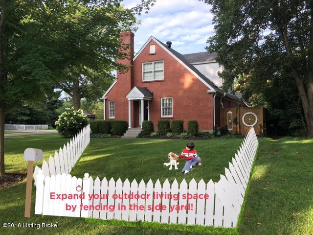124 Fairmeade Road Louisville, KY 40207 - Photo 19 of 19 The backyard is a courtyard or great for pet area...Large corner lot gives you options!