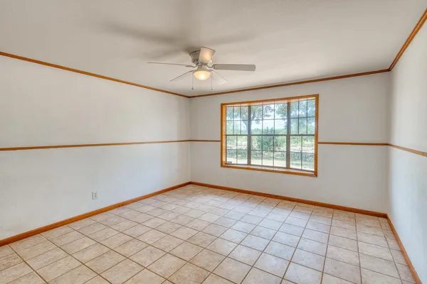 a view of a room with window