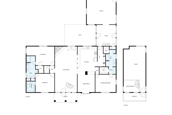 a front view of house with yard and trees