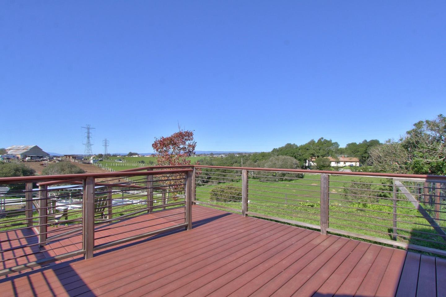8623 Ormart Road Castroville, CA 95012 - Photo 22 of 34 a view of a balcony with lake view and mountain view
