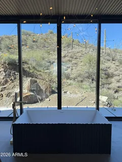 a view of a hallway with staircase