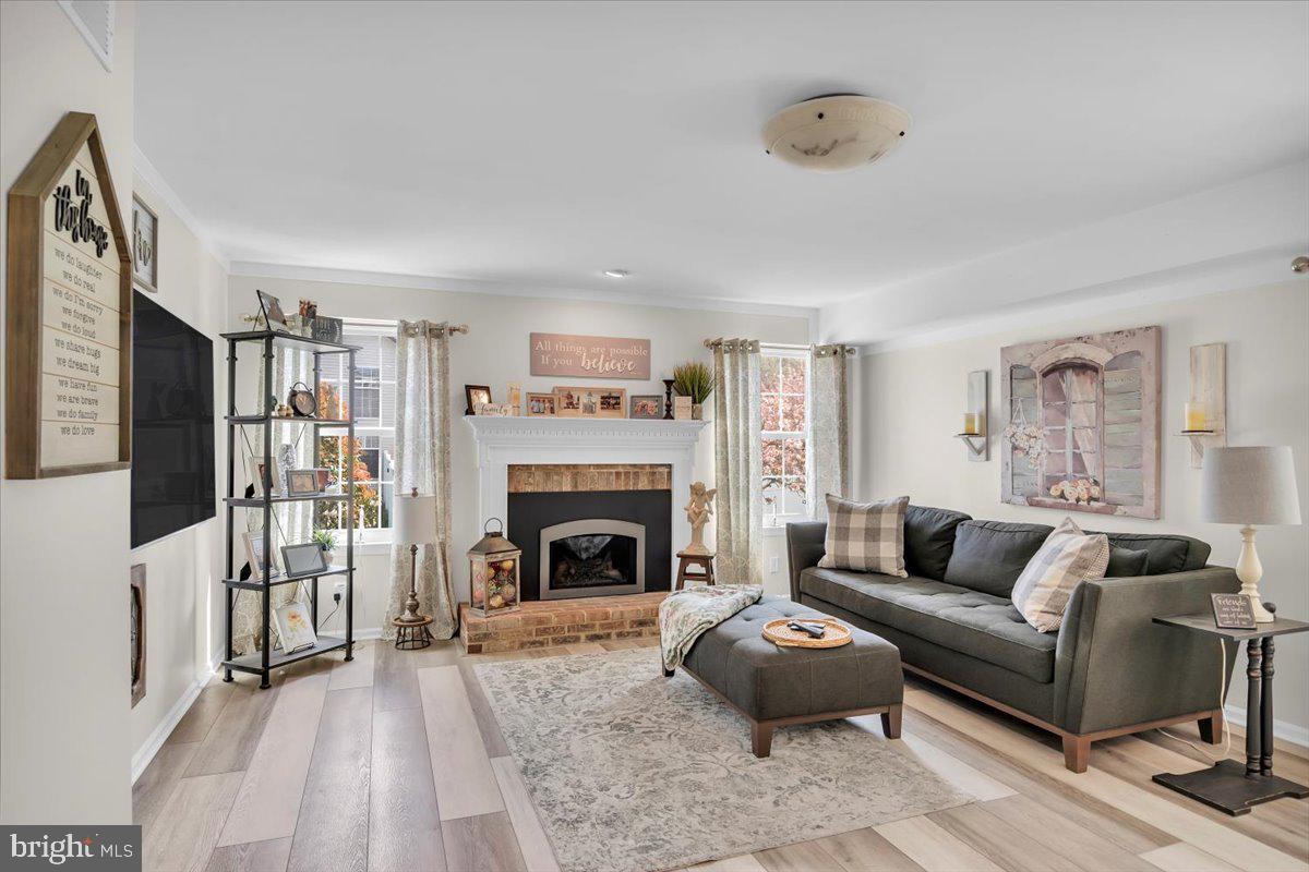 6 Rainbow Drive Sewell, NJ 08080 - Photo 10 of 29 a living room with furniture and a fireplace