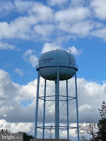 a view of a building with a outdoor space