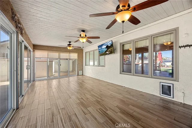 an aerial view of a house with a lake view