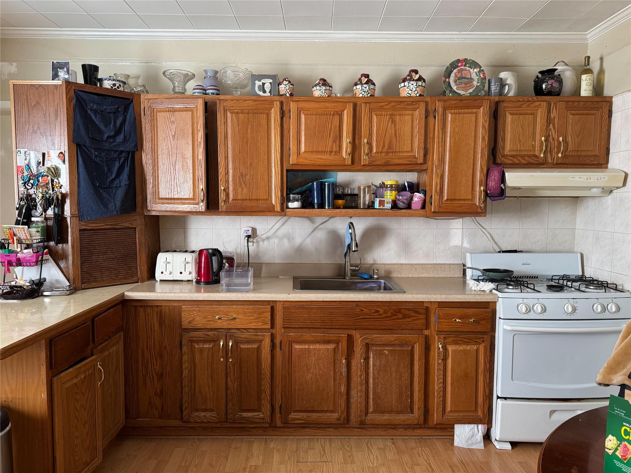 97 Deblock Road New Hampton, NY 10958 - Photo 12 of 28 a kitchen with stainless steel appliances granite countertop a stove and cabinets