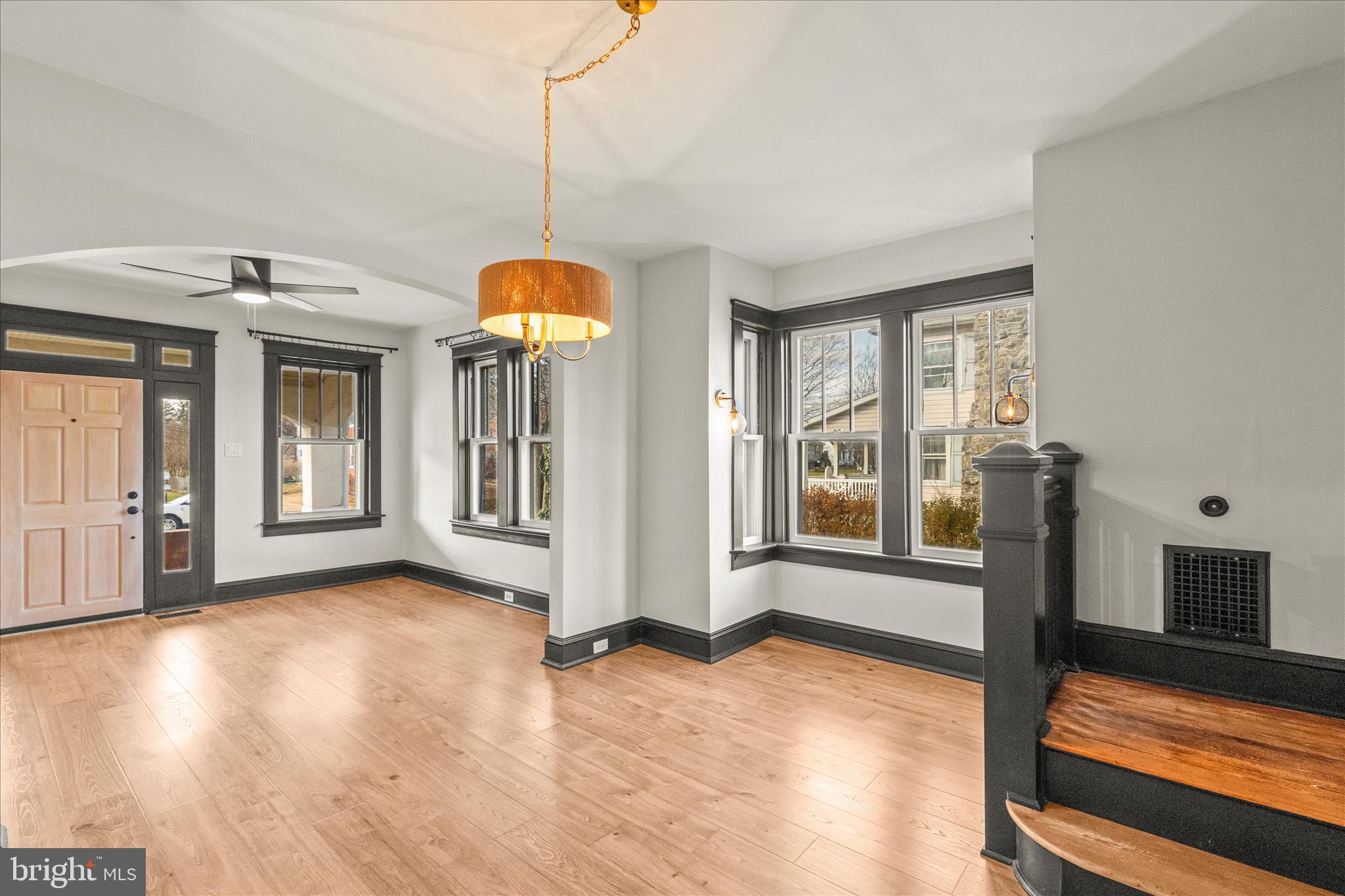 500 South Franklin Street Hanover, PA 17331 - Photo 10 of 36 a view of a living room with hardwood floor and windows