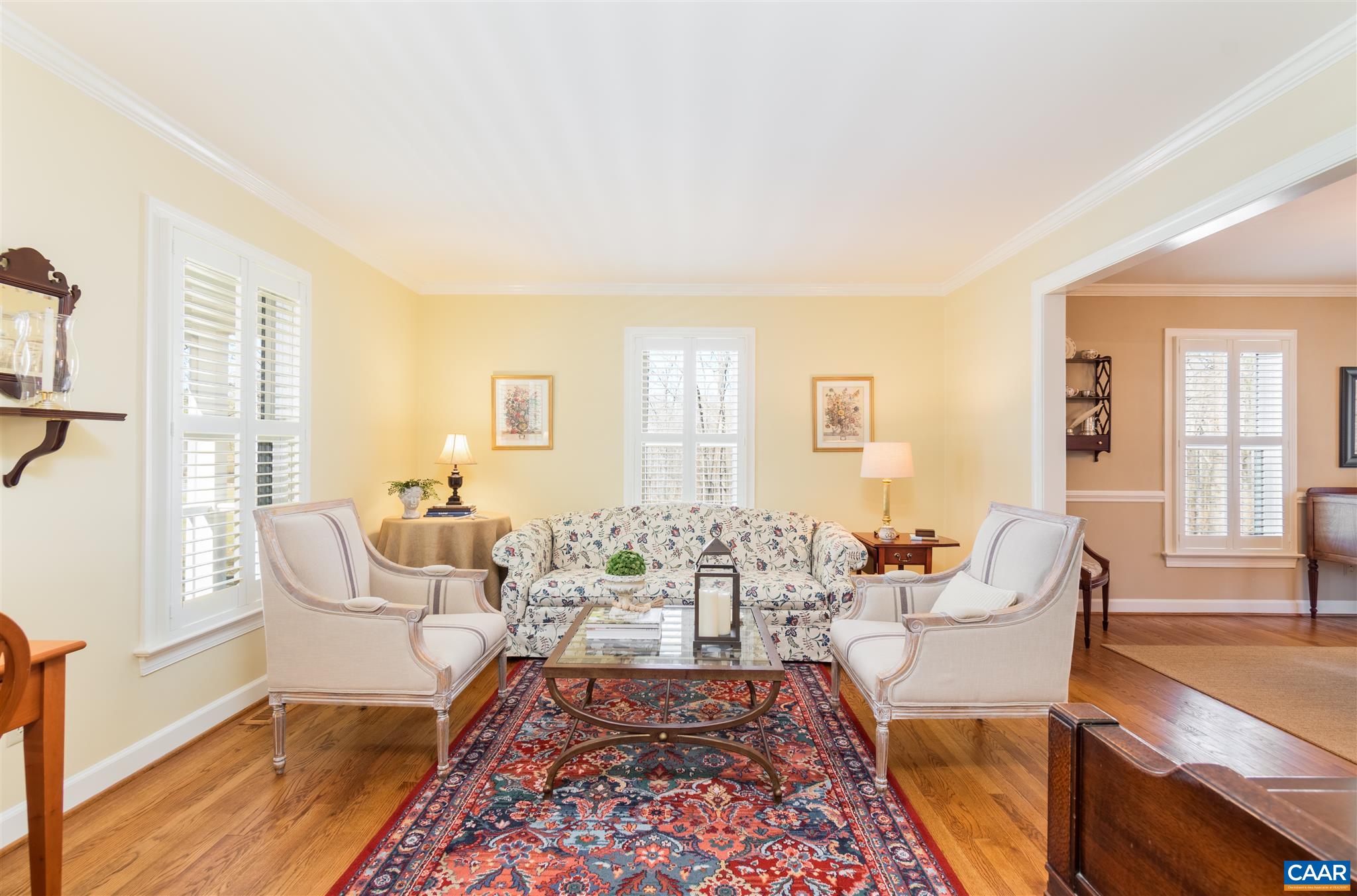 2640 Thrush Road Charlottesville, VA 22901 - Photo 5 of 42 a living room with furniture and a rug