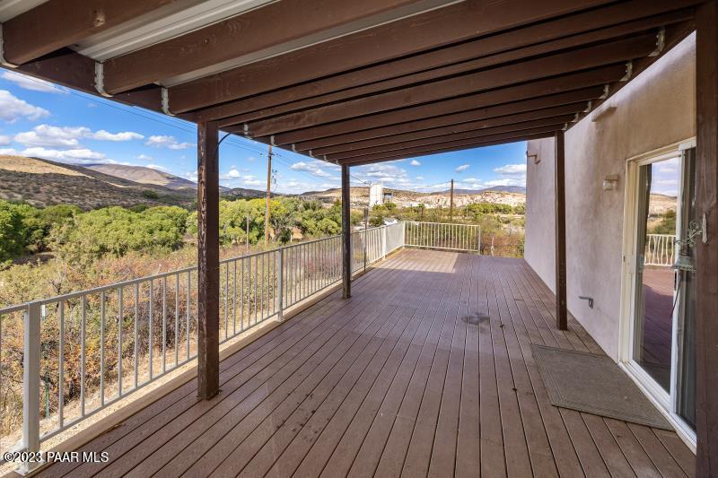 8295 Iron Springs Road Skull Valley, AZ 86338 - Photo 24 of 36 Deck