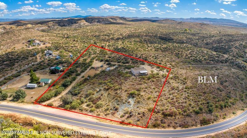 8295 Iron Springs Road Skull Valley, AZ 86338 - Photo 31 of 36 Lot Line Appx.