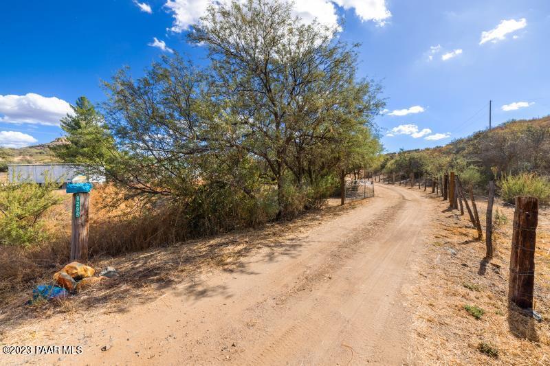 8295 Iron Springs Road Skull Valley, AZ 86338 - Photo 32 of 36 8295 Front Gate Entry