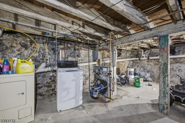 a view of storage and utility room