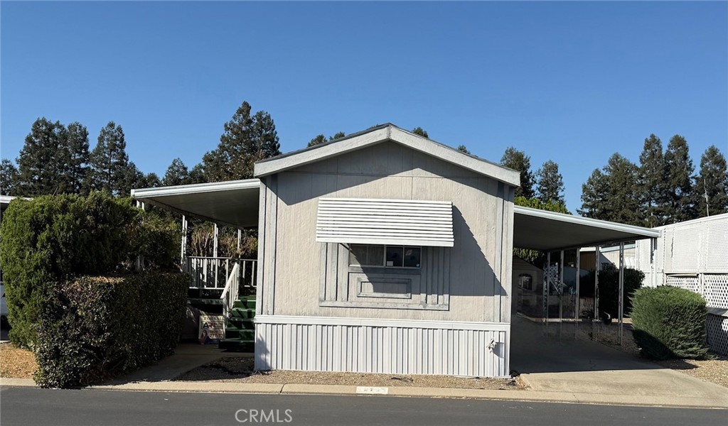 a view of house and street