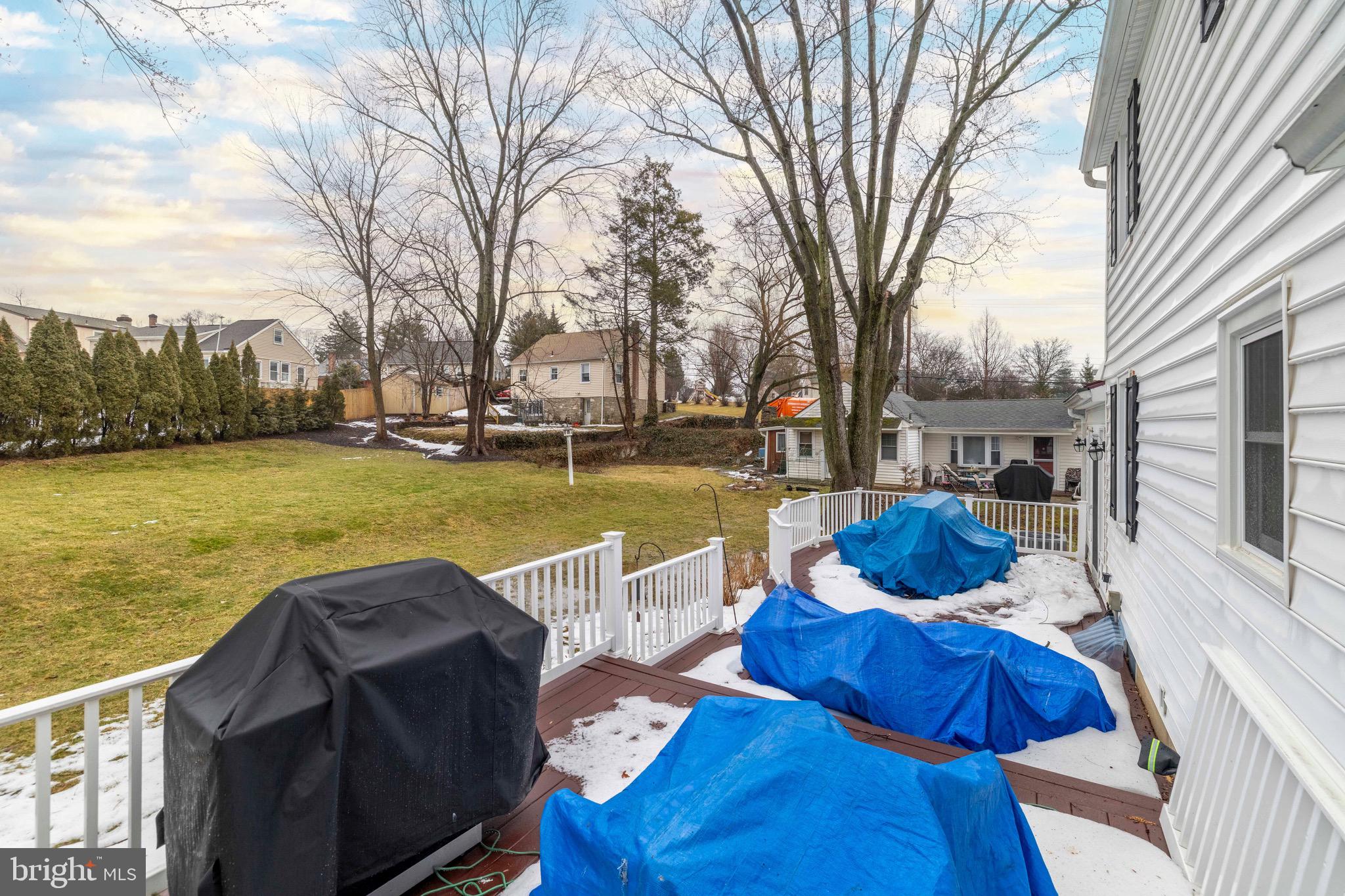 237 Byberry Road Hatboro, PA 19040 - Photo 25 of 29 Deck and Back yard