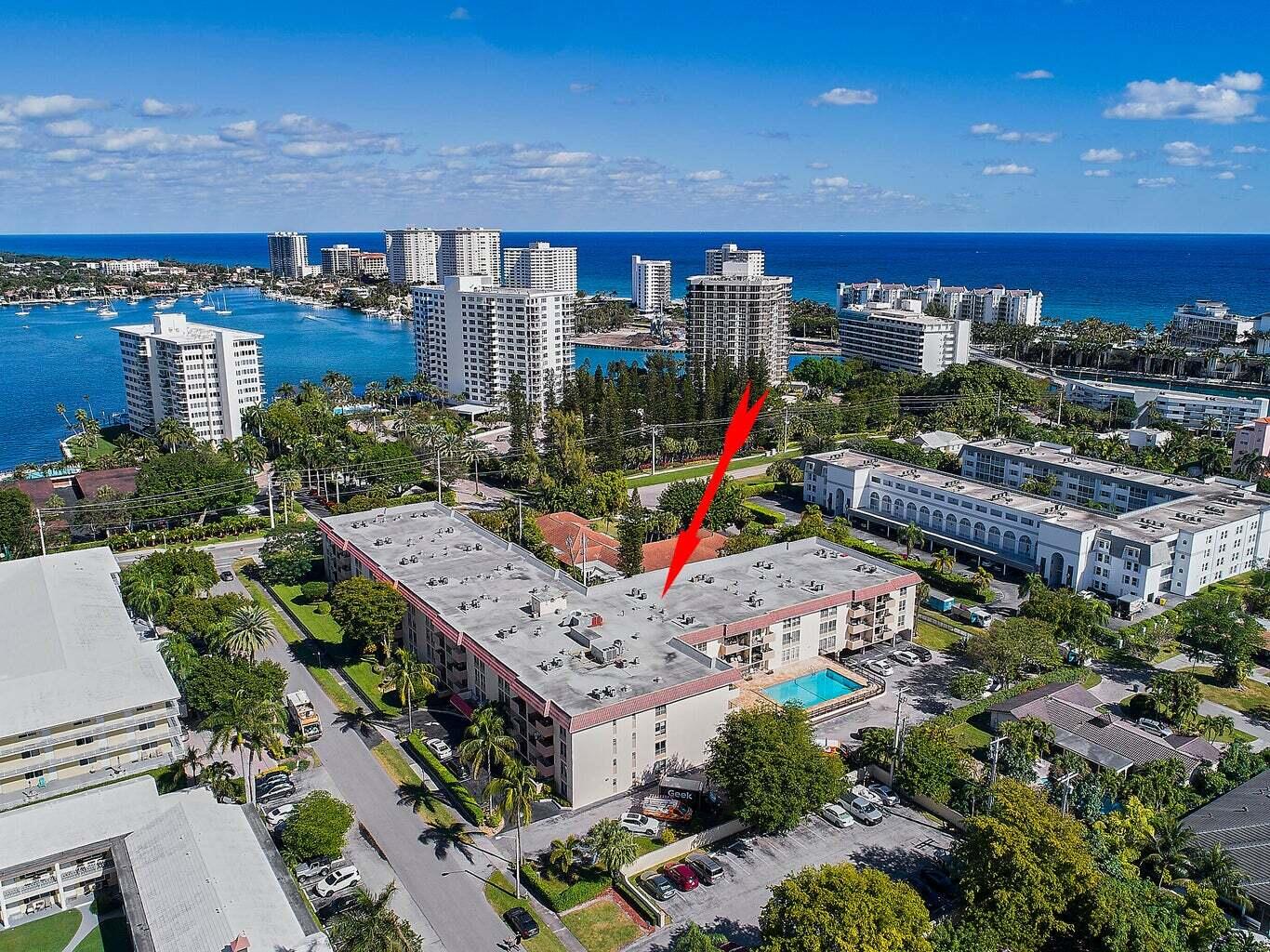 1000 Spanish River Road, Unit 3K Boca Raton, FL 33432 - Photo 22 of 32 boca view ariel