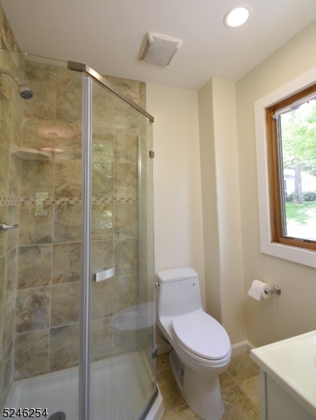 511 Scotland Road South Orange, NJ 07079 - Photo 12 of 26 a bathroom with a toilet and shower