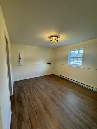 wooden floor in an empty room