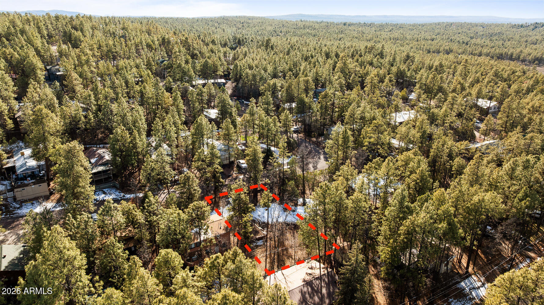 580 Walnut Creek Loop, Unit 23 Pinetop-Lakeside, AZ 85935 - Photo 16 of 24 an aerial view of multiple house