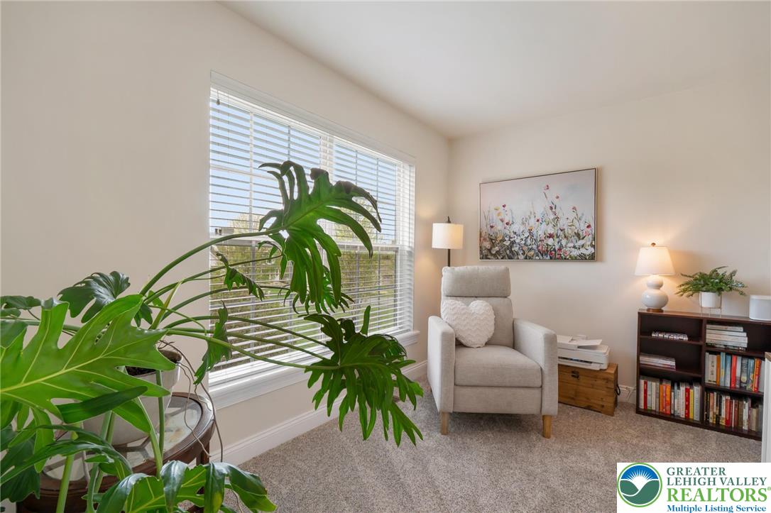208 East Dell Road Bath, PA 18014 - Photo 18 of 40 a living room with furniture and a potted plant