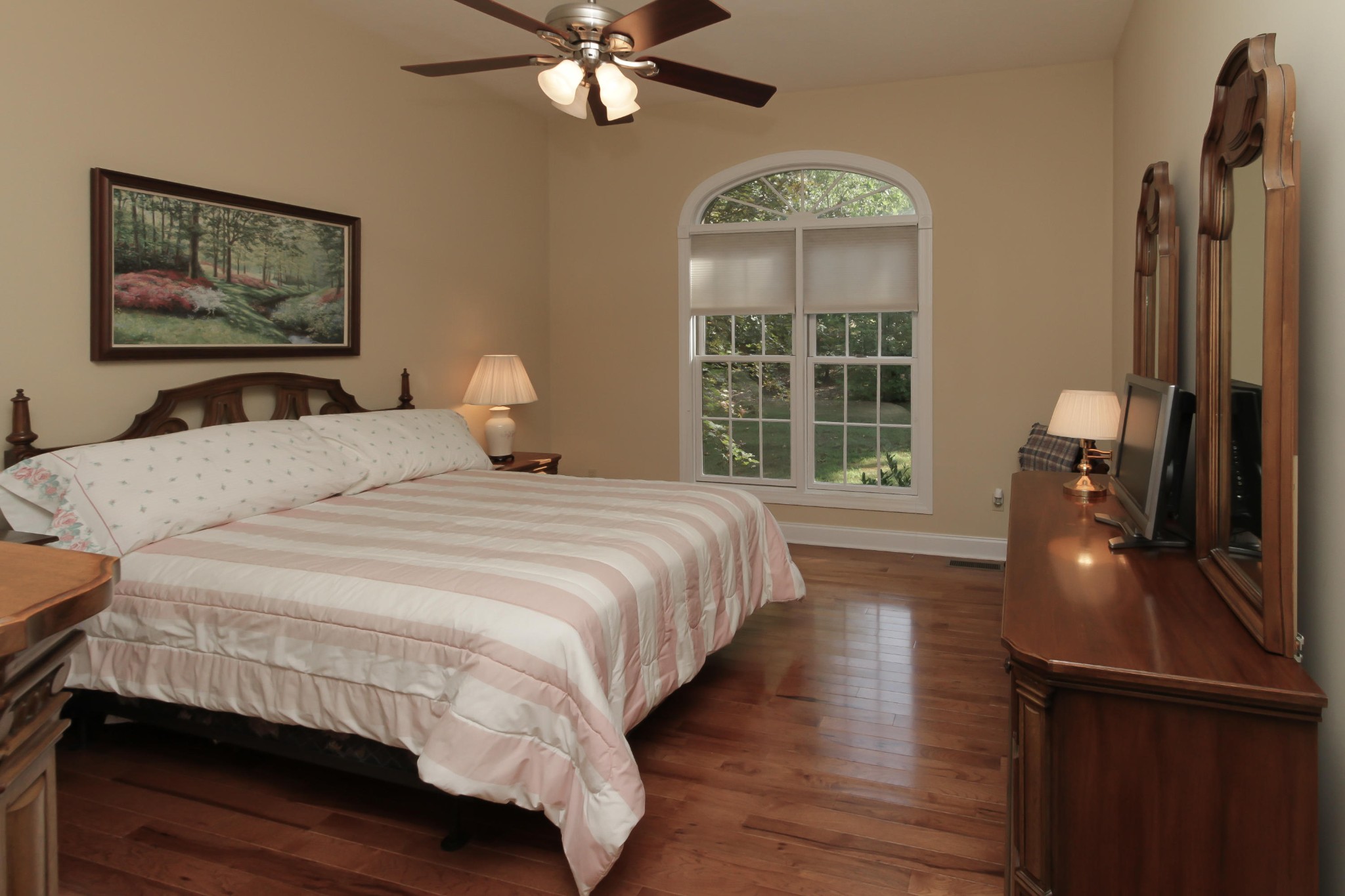 600 Baye Road Rutledge, TN 37861 - Photo 18 of 34 a bedroom with a bed and a chandelier