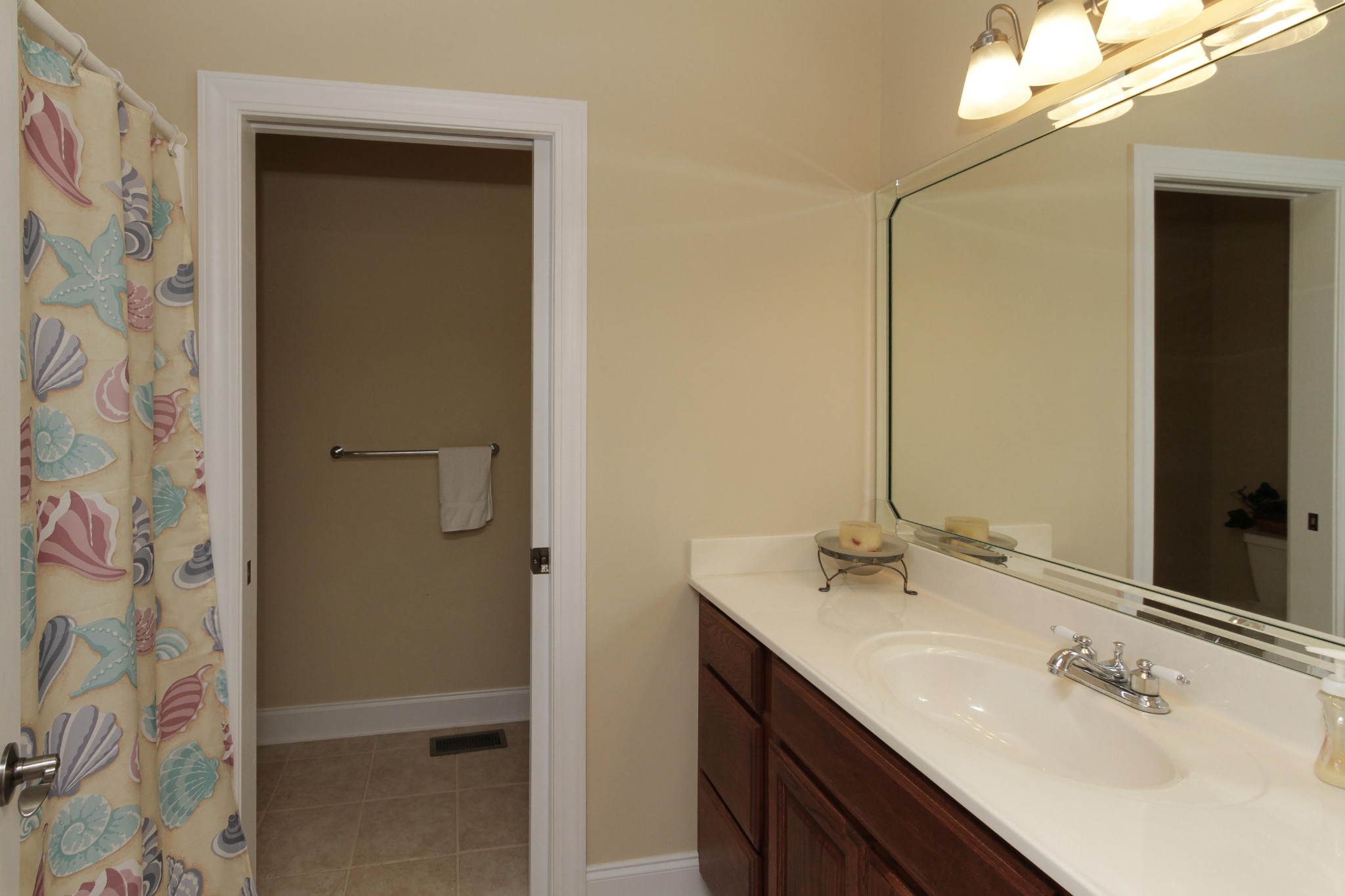 600 Baye Road Rutledge, TN 37861 - Photo 20 of 34 a bathroom with a sink and a mirror