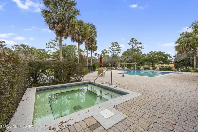 a view of a swimming pool