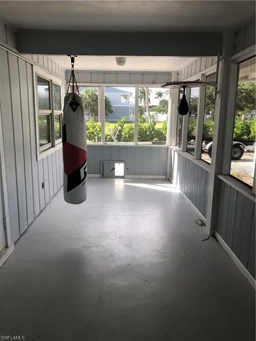 a view of a small space