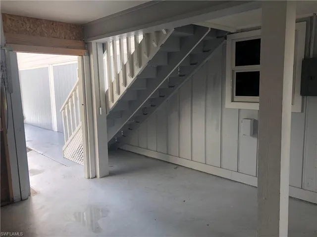 a view of entryway with stairs