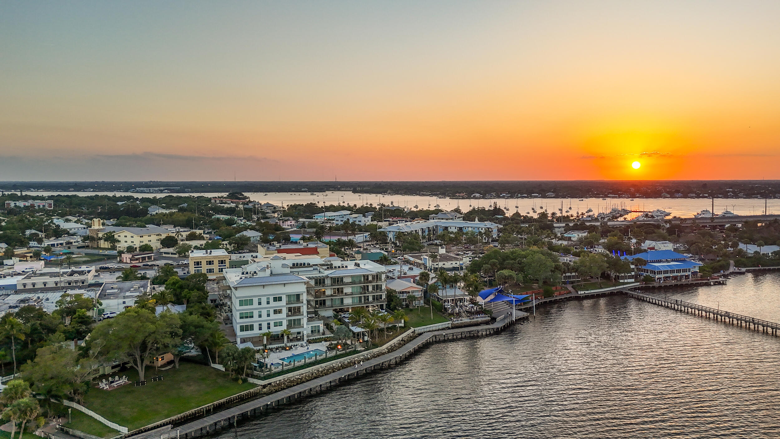 5345 Southeast 52nd Avenue Stuart, FL 34997 - Photo 28 of 32 a view of city and lake
