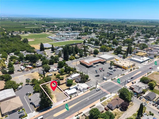 an aerial view of a city with lots of residential buildings