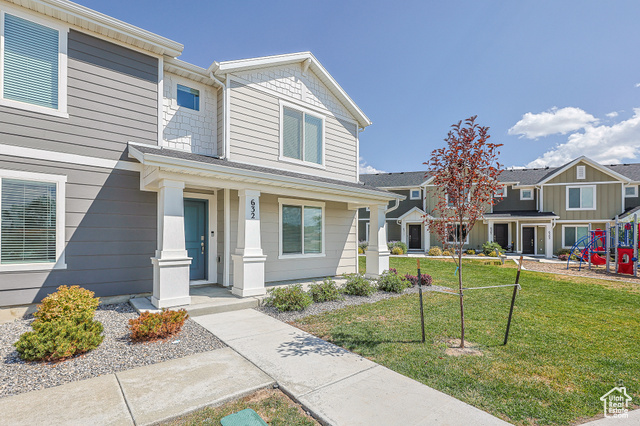 632 Hal Street Tooele, UT 84074 - Photo 1 of 1 View of front facade featuring covered porch and a front yard