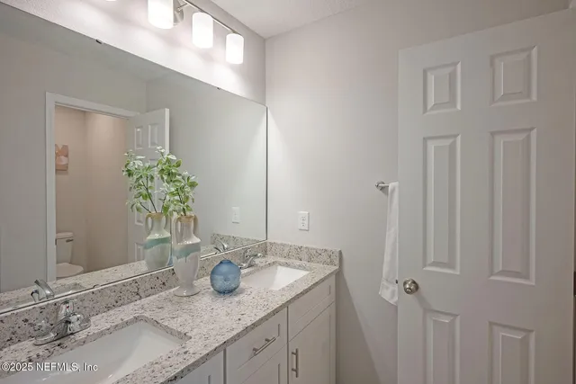 a bathroom with a toilet