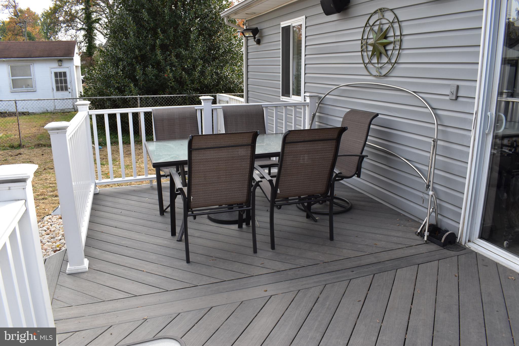 1311 4th Road Baltimore, MD 21220 - Photo 22 of 23 Vinyl railing and pickets