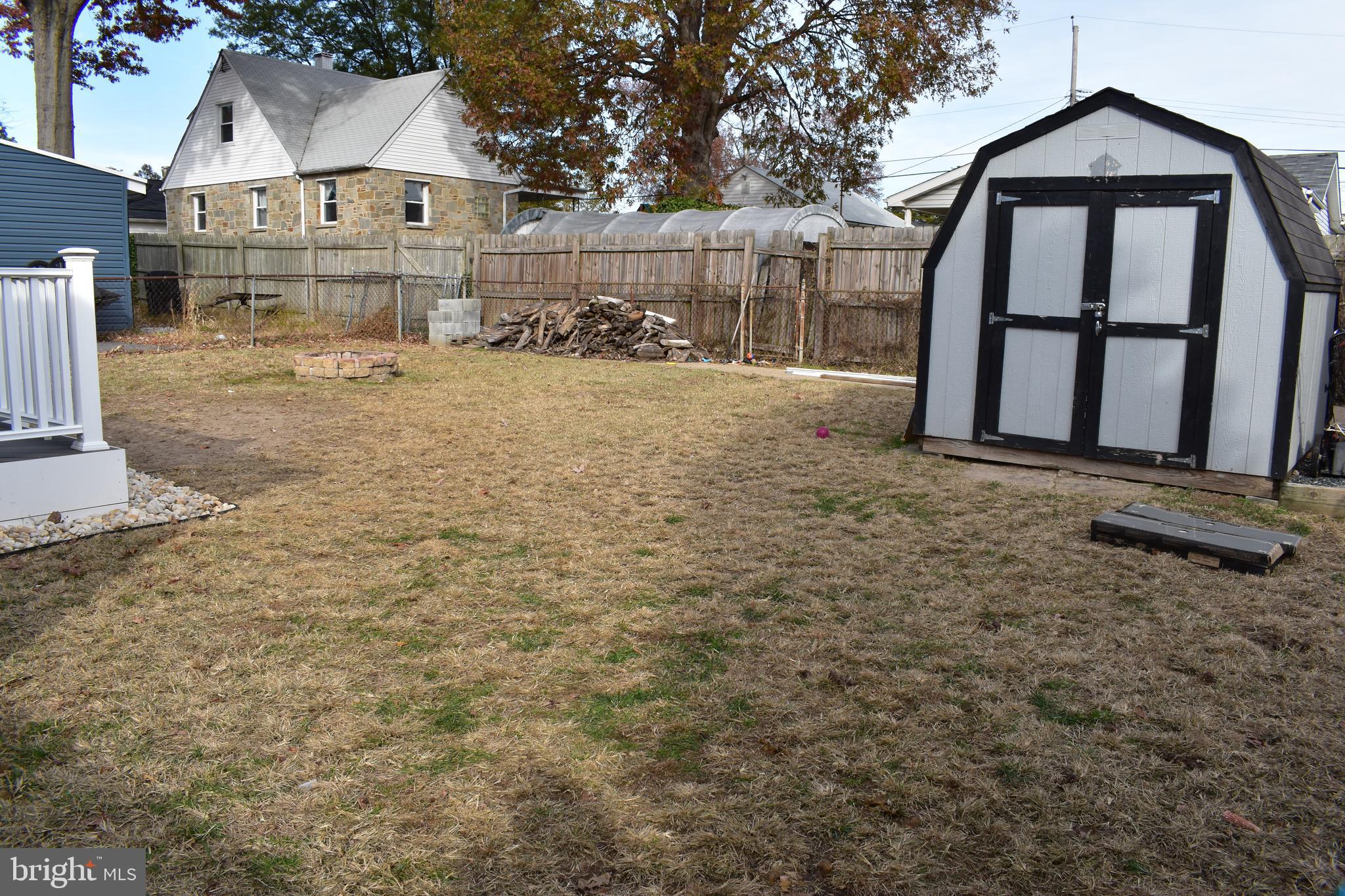 1311 4th Road Baltimore, MD 21220 - Photo 23 of 23 Storage Shed with fenced in rear yard