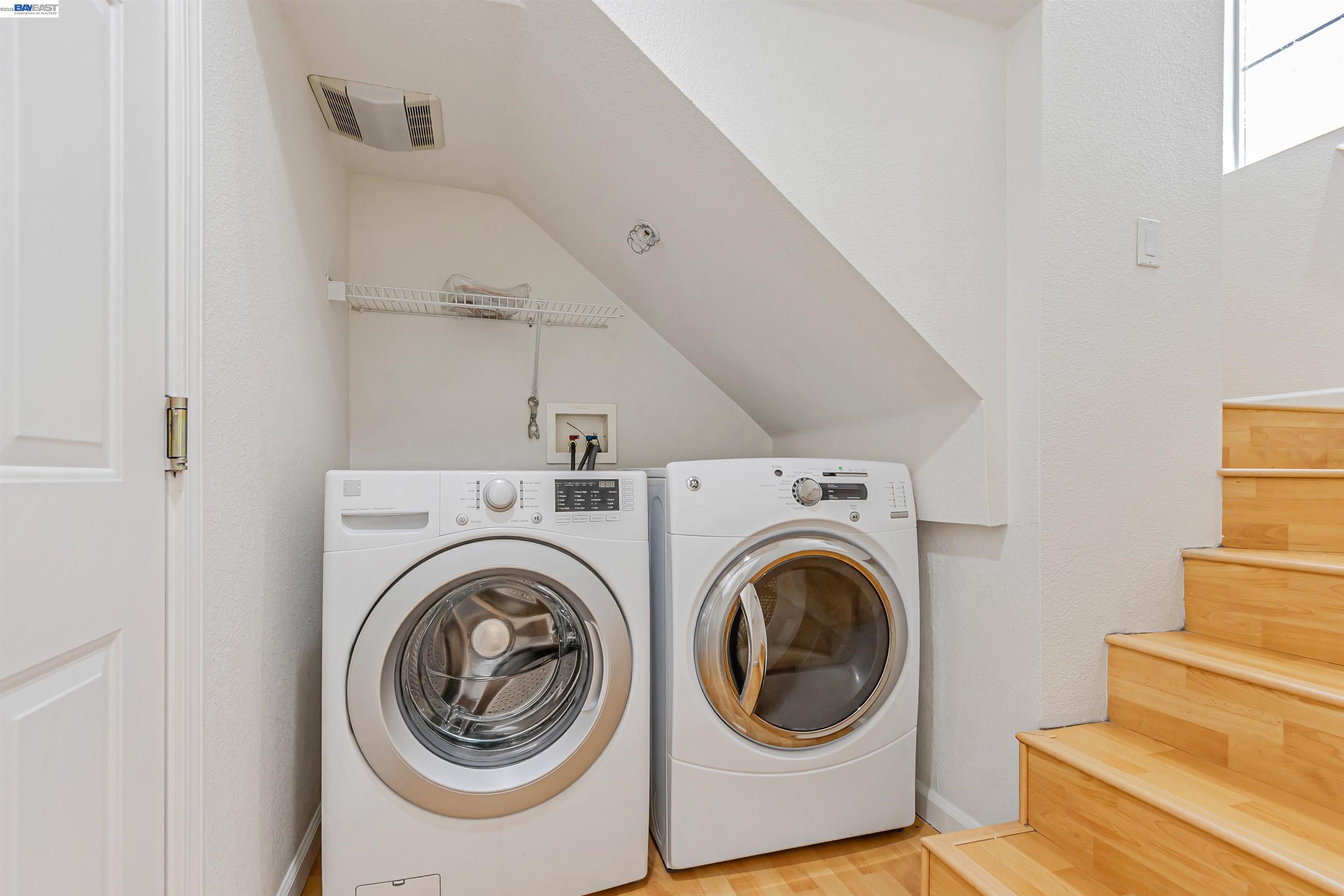 39 Cloud Walk Milpitas, CA 95035 - Photo 28 of 39 a utility room with dryer and washer