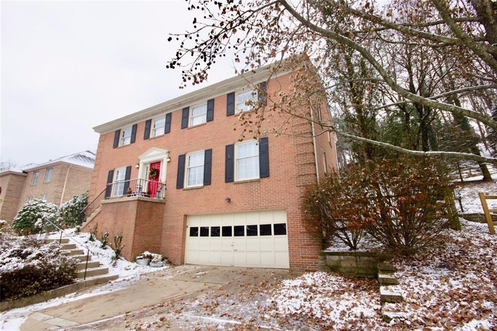 231 Sunridge Road Pittsburgh, PA 15238 - Photo 1 of 25 Elegant exterior front in prestigious Falconhurst neighborhood!