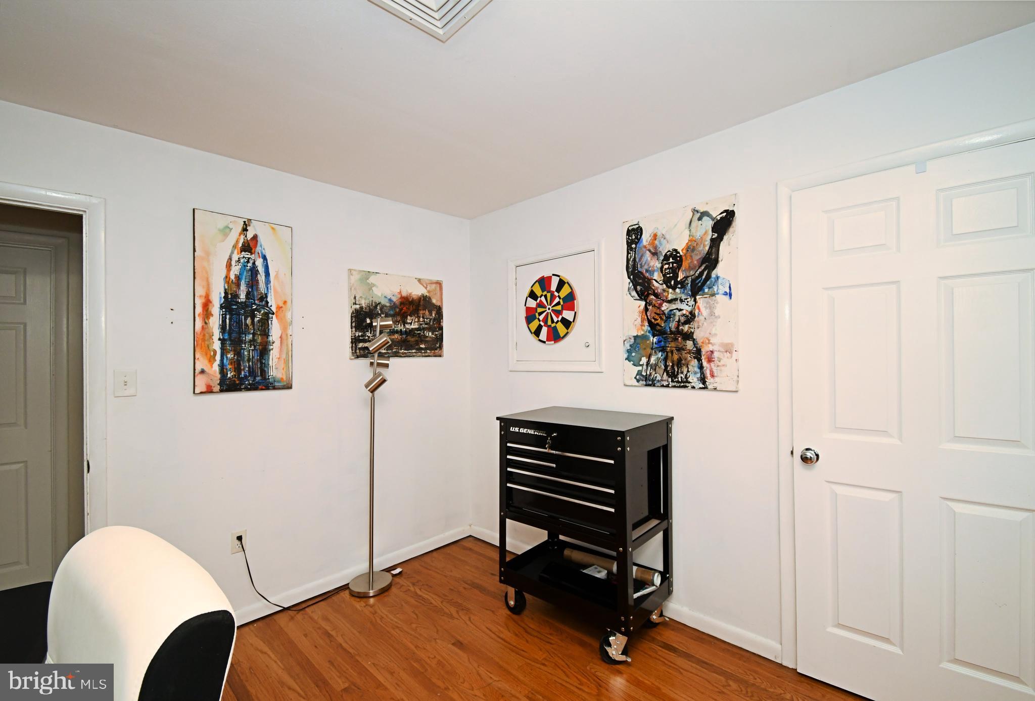 7 Sandy Drive Yardley, PA 19067 - Photo 23 of 42 a view of a workspace with furniture and wooden floor