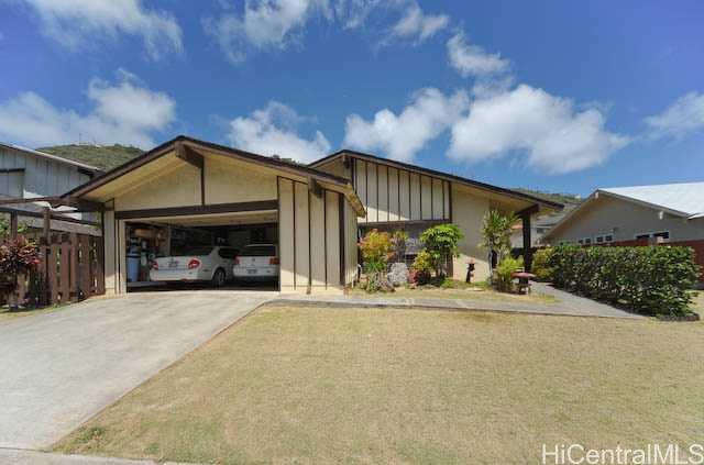 1011 Lunalilo Home Road Honolulu, HI 96825 - Photo 1 of 1 Front of home on a beautiful day. Paved sidewalks, underground elec, good community. No wonder people love living here.