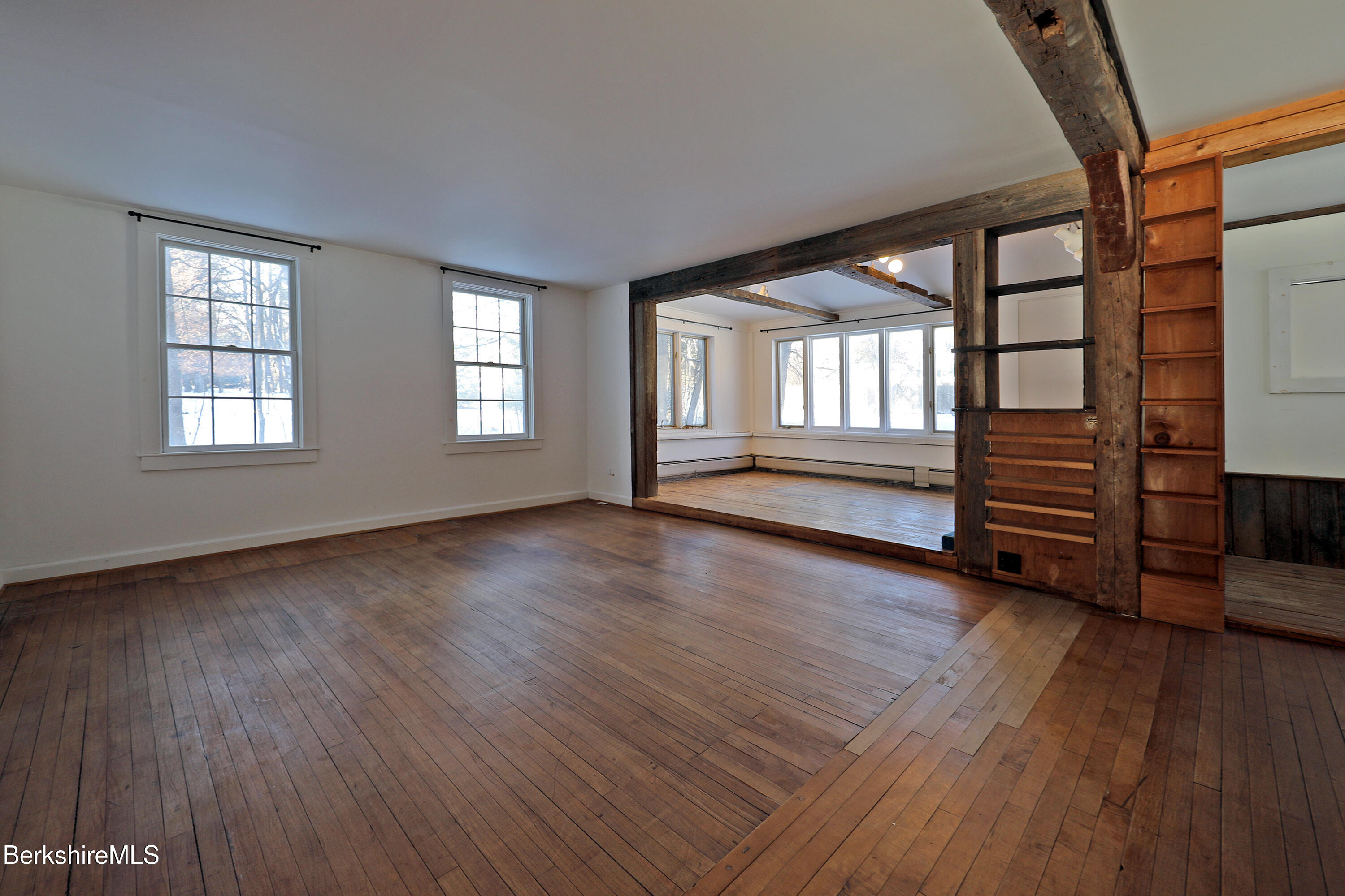 86 East Main Street Stockbridge, MA 01262 - Photo 15 of 55 Living room to den