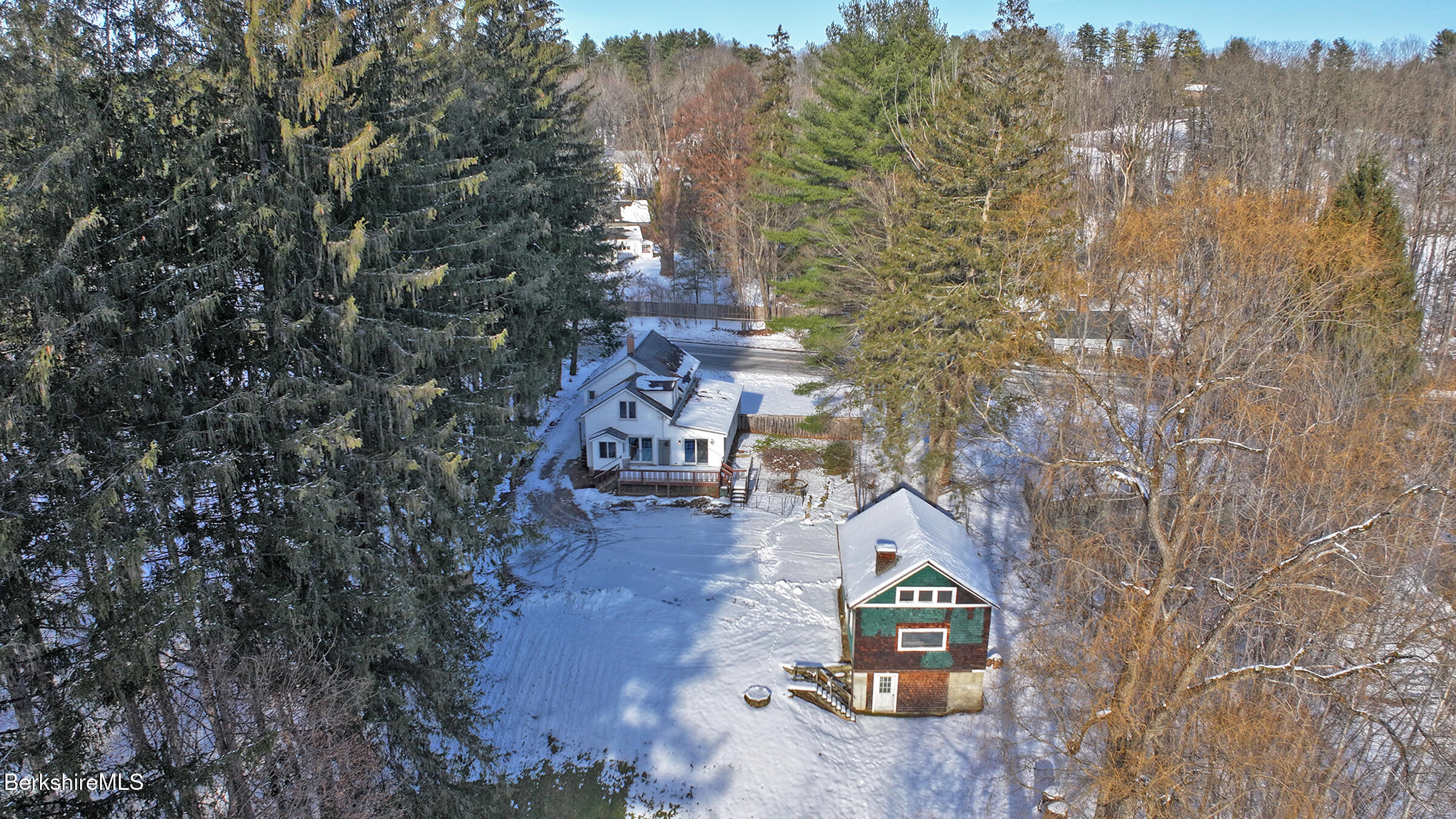86 East Main Street Stockbridge, MA 01262 - Photo 53 of 55 Aerial rear view