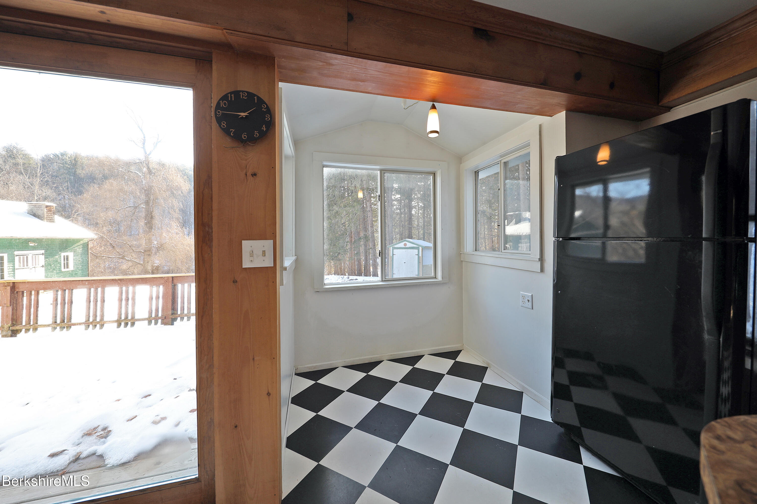 86 East Main Street Stockbridge, MA 01262 - Photo 6 of 55 Kitchen dining nook w/river view