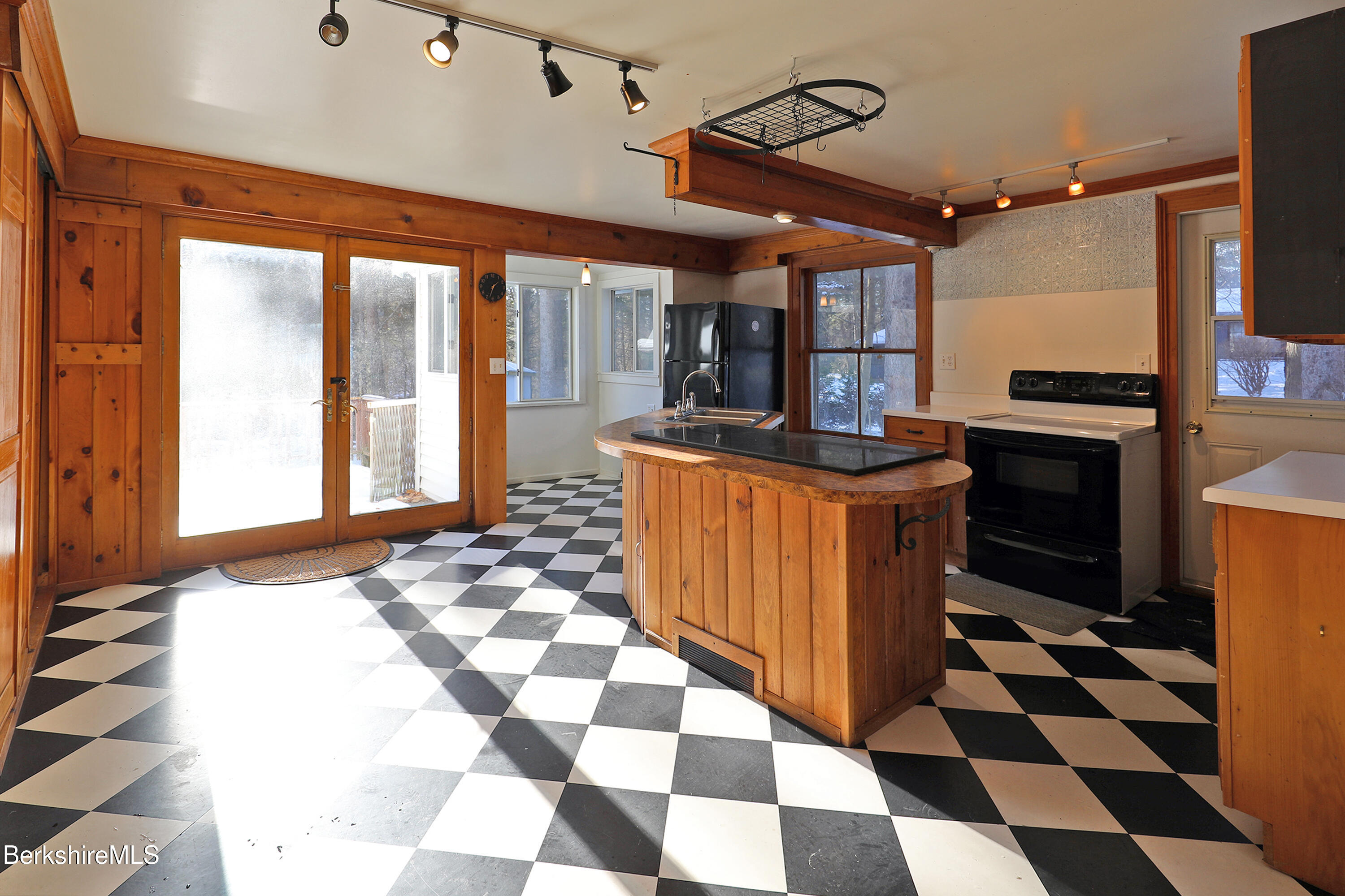 86 East Main Street Stockbridge, MA 01262 - Photo 9 of 55 Glass doors to deck w/river view