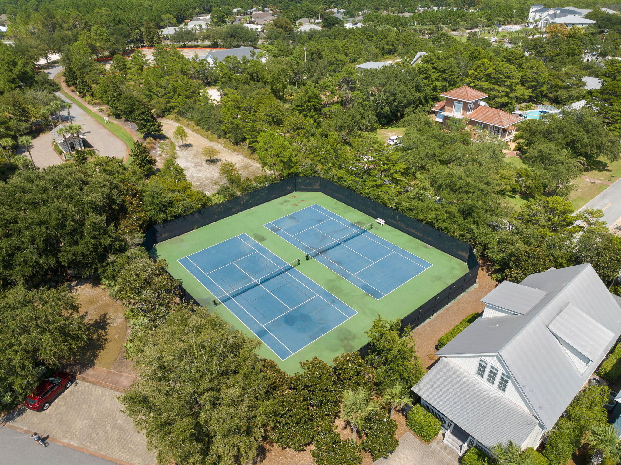 56 Cypress Walk Santa Rosa Beach, FL 32459 - Photo 7 of 8 an aerial view of a house
