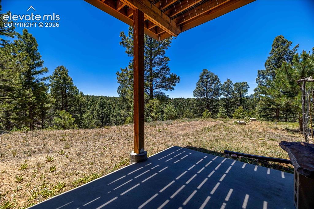 161 Wahsatch Road Florissant, CO 80816 - Photo 30 of 36 Lower Patio