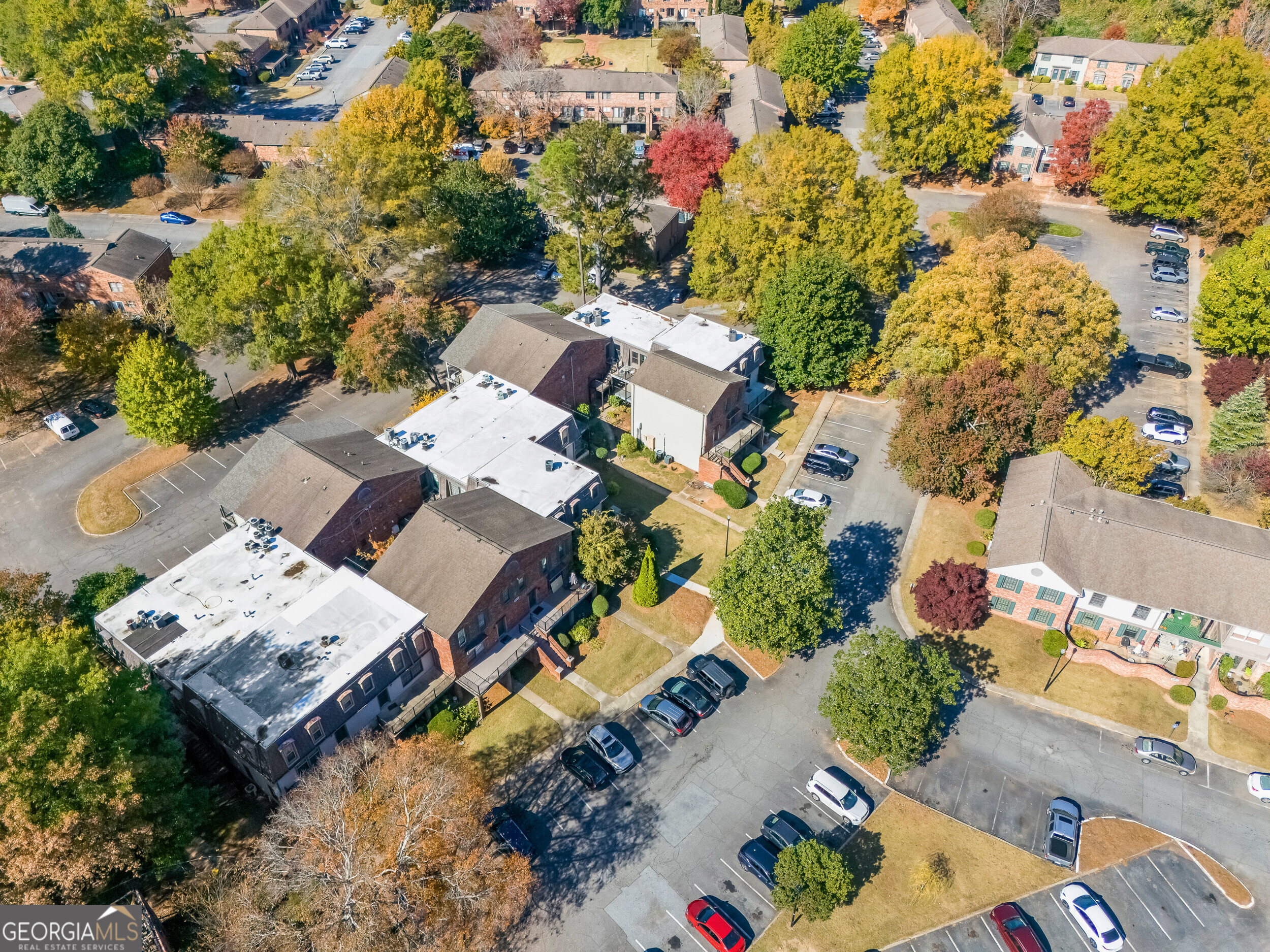 3091 Colonial Way Atlanta, GA 30341 - Photo 24 of 26 an aerial view of multiple house